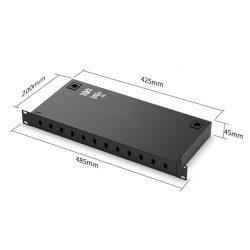 ODF Rack Mount 12 Core 1U SC BIDI Connector ODF Rack Mount 12 Core 1U SC BIDI Connector