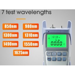 Optical Power Meter รุ่น AUA-9A + VFL 10mW  Optical Power Meter รุ่น AUA-9A + VFL 10mW