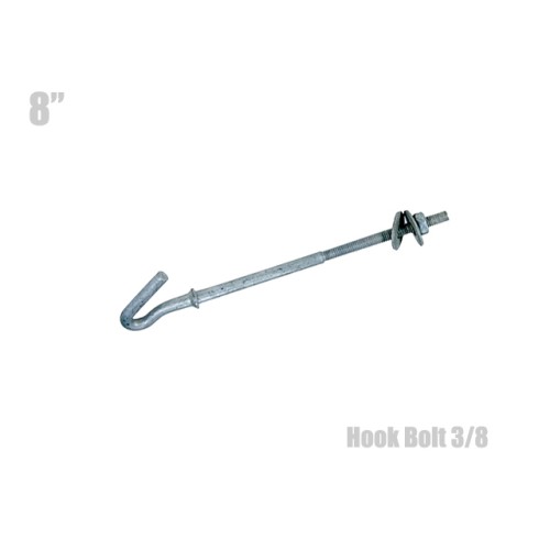 ฮุกโบลท์ (hook Bolt) ขนาด 3/8″ ความยาว 8 นิ้ว ฮุกโบลท์ (hook Bolt) ขนาด 3/8″ ความยาว 8 นิ้ว