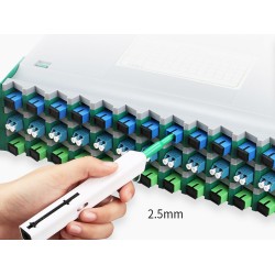 One Click Cleaner 2.5mm สำหรับคลีนหัว SC, FC, ST One Click Cleaner 2.5mm สำหรับคลีนหัว SC, FC, ST