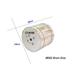 สายไฟเบอร์ออฟติก ARSS SM 6 Core Armored (1KM) สายไฟเบอร์ออฟติก ARSS SM 6 Core Armored (1KM)