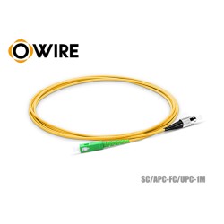 Patch Cord SC/APC-FC/UPC SM Simplex ยาว 1 เมตร Patch Cord SC/APC-FC/UPC SM Simplex ยาว 1 เมตร