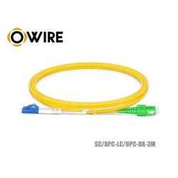 Patch Cord SC/APC-LC/UPC SM Duplex ยาว 3 เมตร Patch Cord SC/APC-LC/UPC SM Duplex ยาว 3 เมตร