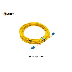 Patch Cord LC-LC (UPC) SM Duplex ยาว 10 เมตร Patch Cord LC-LC (UPC) SM Duplex ยาว 10 เมตร