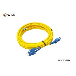 Patch Cord SC-SC (UPC) SM Duplex ยาว 15 เมตร Patch Cord SC-SC (UPC) SM Duplex ยาว 15 เมตร
