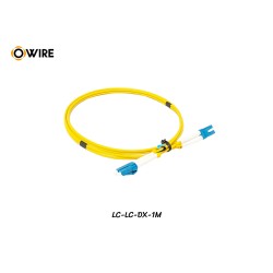 Patch Cord LC-LC (UPC) SM Duplex ยาว 1 เมตร Patch Cord LC-LC (UPC) SM Duplex ยาว 1 เมตร