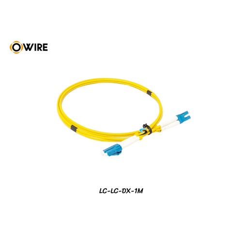 Patch Cord LC-LC (UPC) SM Duplex ยาว 1 เมตร Patch Cord LC-LC (UPC) SM Duplex ยาว 1 เมตร
