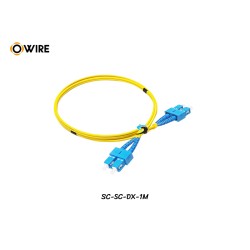 Patch Cord SC-SC (UPC) SM Duplex ยาว 1 เมตร Patch Cord SC-SC (UPC) SM Duplex ยาว 1 เมตร