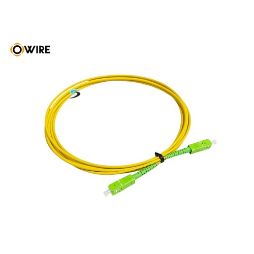 Patch Cord SC-SC (APC) SM Simplex ยาว 3 เมตร Patch Cord SC-SC (APC) SM Simplex ยาว 3 เมตร