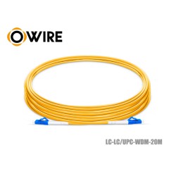 Patch Cord LC-LC (UPC) SM Simplex ยาว 20 เมตร Patch Cord LC-LC (UPC) SM Simplex ยาว 20 เมตร