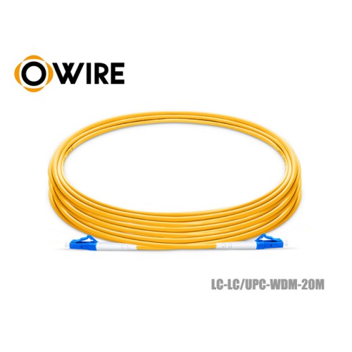 Patch Cord LC-LC (UPC) SM Simplex ยาว 20 เมตร Patch Cord LC-LC (UPC) SM Simplex ยาว 20 เมตร