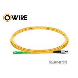 Patch Cord SC/APC-FC/UPC SM Simplex ยาว 1 เมตร Patch Cord SC/APC-FC/UPC SM Simplex ยาว 1 เมตร