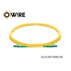 Patch Cord LC-LC (APC) SM Simplex ยาว 3 เมตร Patch Cord LC-LC (APC) SM Simplex ยาว 3 เมตร