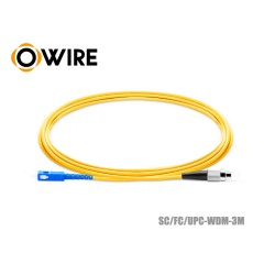 Patch Cord SC-FC (UPC) SM Simplex ยาว 3 เมตร Patch Cord SC-FC (UPC) SM Simplex ยาว 3 เมตร