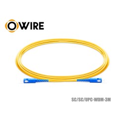 Patch Cord SC-SC (UPC) SM Simplex ยาว 3 เมตร Patch Cord SC-SC (UPC) SM Simplex ยาว 3 เมตร