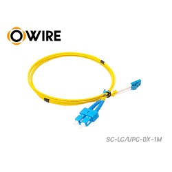 Patch Cord SC-LC (UPC) SM Duplex ยาว 1 เมตร Patch Cord SC-LC (UPC) SM Duplex ยาว 1 เมตร
