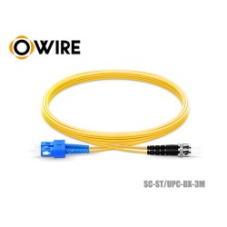 Patch Cord SC-ST (UPC) SM Duplex ยาว 3 เมตร Patch Cord SC-ST (UPC) SM Duplex ยาว 3 เมตร