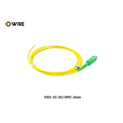 Pigtail 1 Core SC/APC SM 2.0mm ยาว 1.5 เมตร Pigtail 1 Core SC/APC SM 2.0mm ยาว 1.5 เมตร