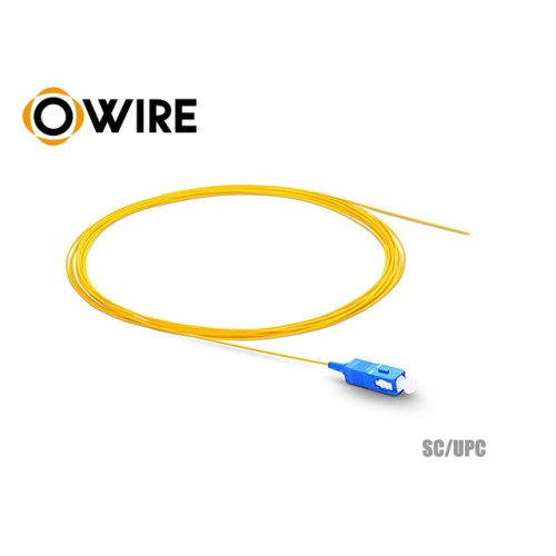 Pigtail 1 Core SC/UPC SM 0.9mm ยาว 1.5 เมตร Pigtail 1 Core SC/UPC SM 0.9mm ยาว 1.5 เมตร