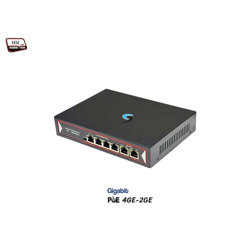 Gigabit PoE Switch 4 Port + 2 LAN GE Uplink Gigabit PoE Switch 4 Port + 2 LAN GE Uplink