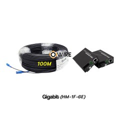 สายไฟเบอร์ออฟติก 1 Core 100 เมตร + Media BIDI 1G สายไฟเบอร์ออฟติก 1 Core 100 เมตร + Media BIDI 1G