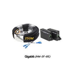 สายไฟเบอร์ออฟติก 2 Core 250 เมตร + Media DX 1G สายไฟเบอร์ออฟติก 2 Core 250 เมตร + Media DX 1G