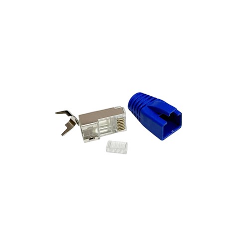 หัวแลน CAT7 FTP สำหรับสายแบบมีชีลด์ (คีมย้ำ) หัวแลน CAT7 FTP สำหรับสายแบบมีชีลด์ (คีมย้ำ)