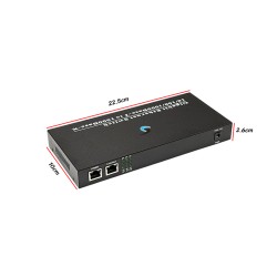 Gigabit Switch SC 8 Port 3KM Uplink 2 Gigabit LAN