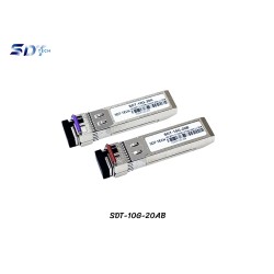 10G SFP+ SM LC BIDI DDM 20KM รุ่น SDT-10G-20AB 10G SFP+ SM LC BIDI DDM 20KM รุ่น SDT-10G-20AB