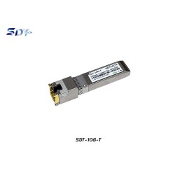 10G SFP+ TO LAN RJ45 30M DDM รุ่น SDT-10G-T 10G SFP+ TO LAN RJ45 30M DDM รุ่น SDT-10G-T