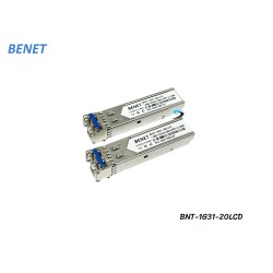 BENET | SFP LC DX-1310 1.25G DDM SM 20KM BENET | SFP LC DX-1310 1.25G DDM SM 20KM