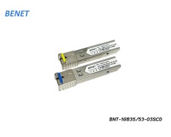 BENET | SFP SC BIDI-1310/1550 1.25G DDM SM 3KM