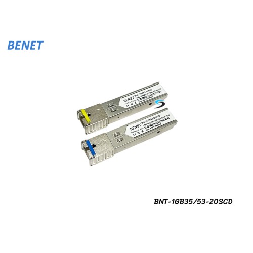 BENET | SFP SC BIDI-1310/1550 1.25G DDM SM 20KM BENET | SFP SC BIDI-1310/1550 1.25G DDM SM 20KM