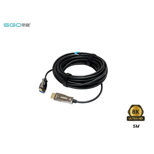 สาย HDMI Fiber Optic SGO 8K@60Hz ยาว 5 เมตร สาย HDMI Fiber Optic SGO 8K@60Hz ยาว 5 เมตร