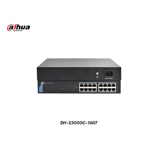 Gigabit Switch 16 Port Dahua รุ่น DH-S3000C-16GT Gigabit Switch 16 Port Dahua รุ่น DH-S3000C-16GT