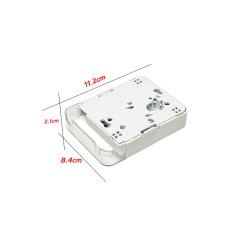 กล่องพักสายไฟเบอร์ออฟติก 1 Core Indoor (มีฝาปิด) กล่องพักสายไฟเบอร์ออฟติก 1 Core Indoor (มีฝาปิด)