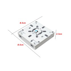 กล่องพักสายไฟเบอร์ออฟติก 1-2 Core Indoor กล่องพักสายไฟเบอร์ออฟติก 1-2 Core Indoor