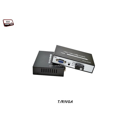 VGA To FIBER Extender 1080p + Audio 20KM VGA To FIBER Extender 1080p + Audio 20KM