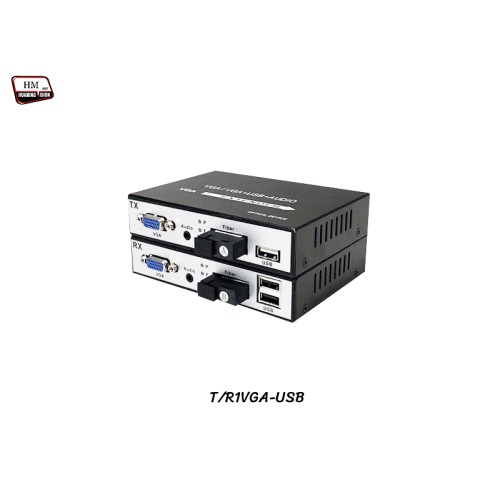 VGA To FIBER Extender 1080p + USB + Audio 20KM VGA To FIBER Extender 1080p + USB + Audio 20KM